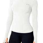 “Entrena con estilo y comodidad: Camiseta de manga larga para yoga & gym”