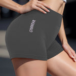 “Transpira. Muévete. Brilla: Short deportivo de cintura alta para mujer”