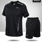 “Entrena libre, rinde más: Conjunto de secado rápido para hombre”